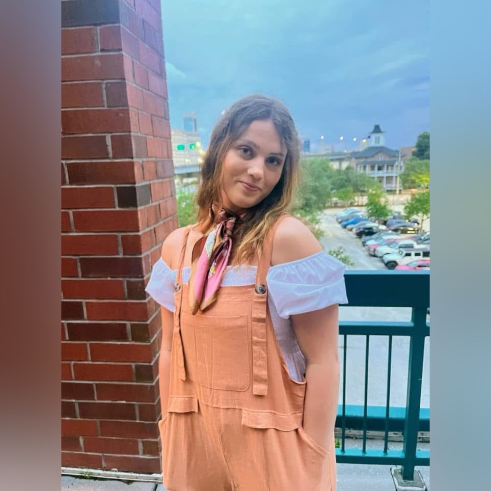 Tan Oversized Overalls